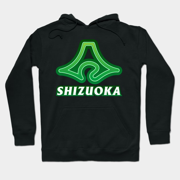 Shizuoka Prefecture Japanese Symbols Hoodie by PsychicCat